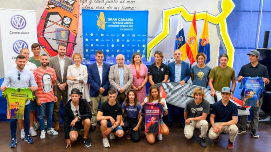 Imagen de la presentación del Gran Canaria Wind&amp;Waves Festival 2019.