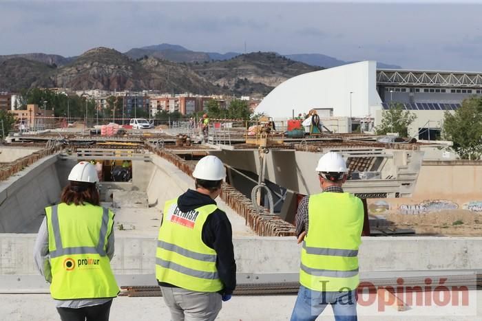 El nuevo puente en Lorca, a punto de terminar