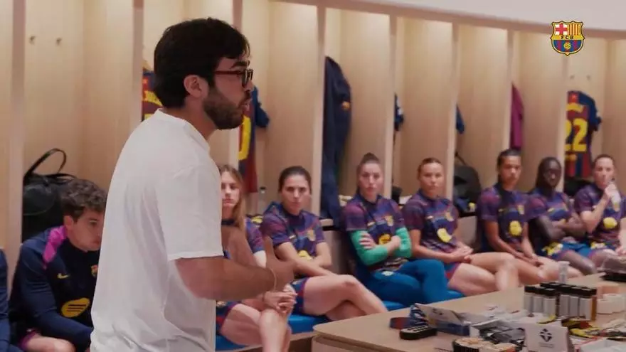 La charla de Pere Romeu antes de eliminar al Bayern en el Camp Nou