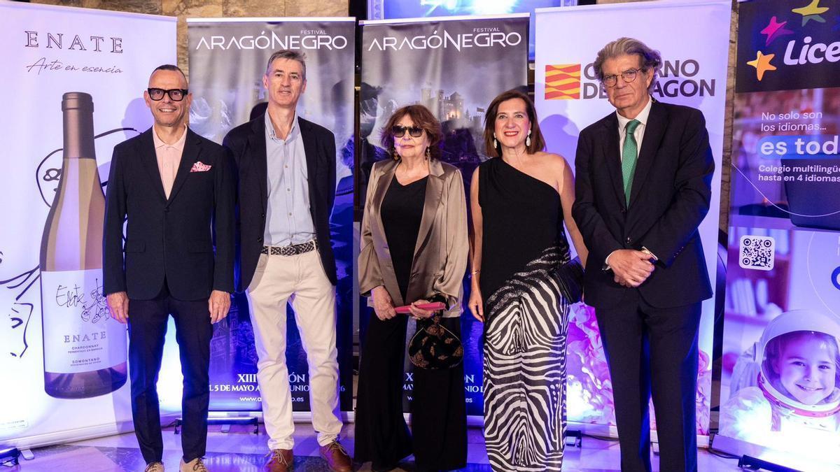 Gala del Festival Aragón Negro en el Teatro Principal de Zaragoza