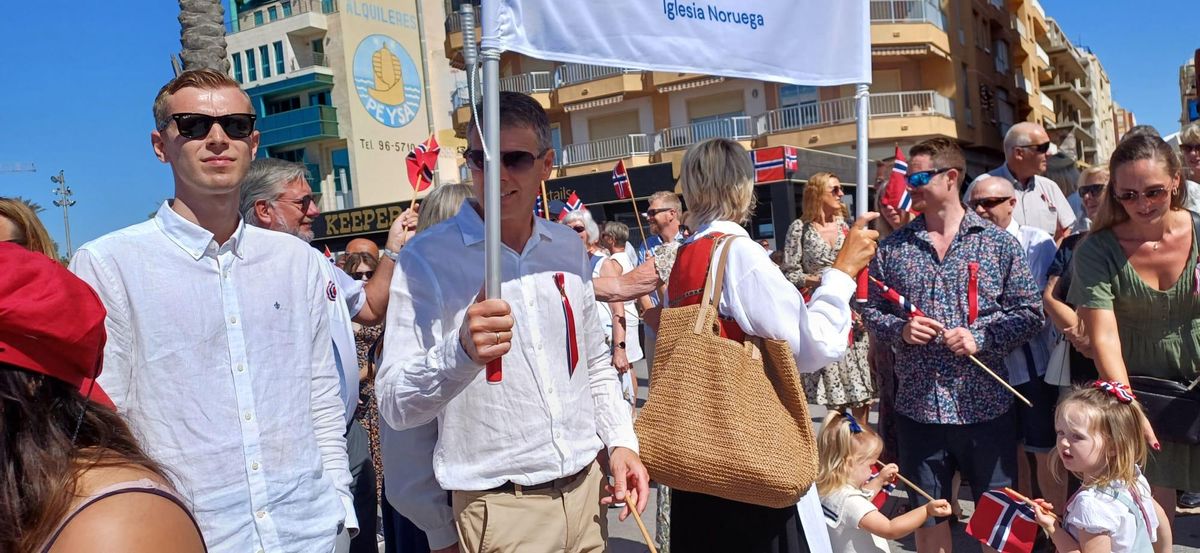 Un momento del desfile
