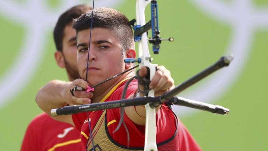 Miguel Alvariño en las Olimpiadas.