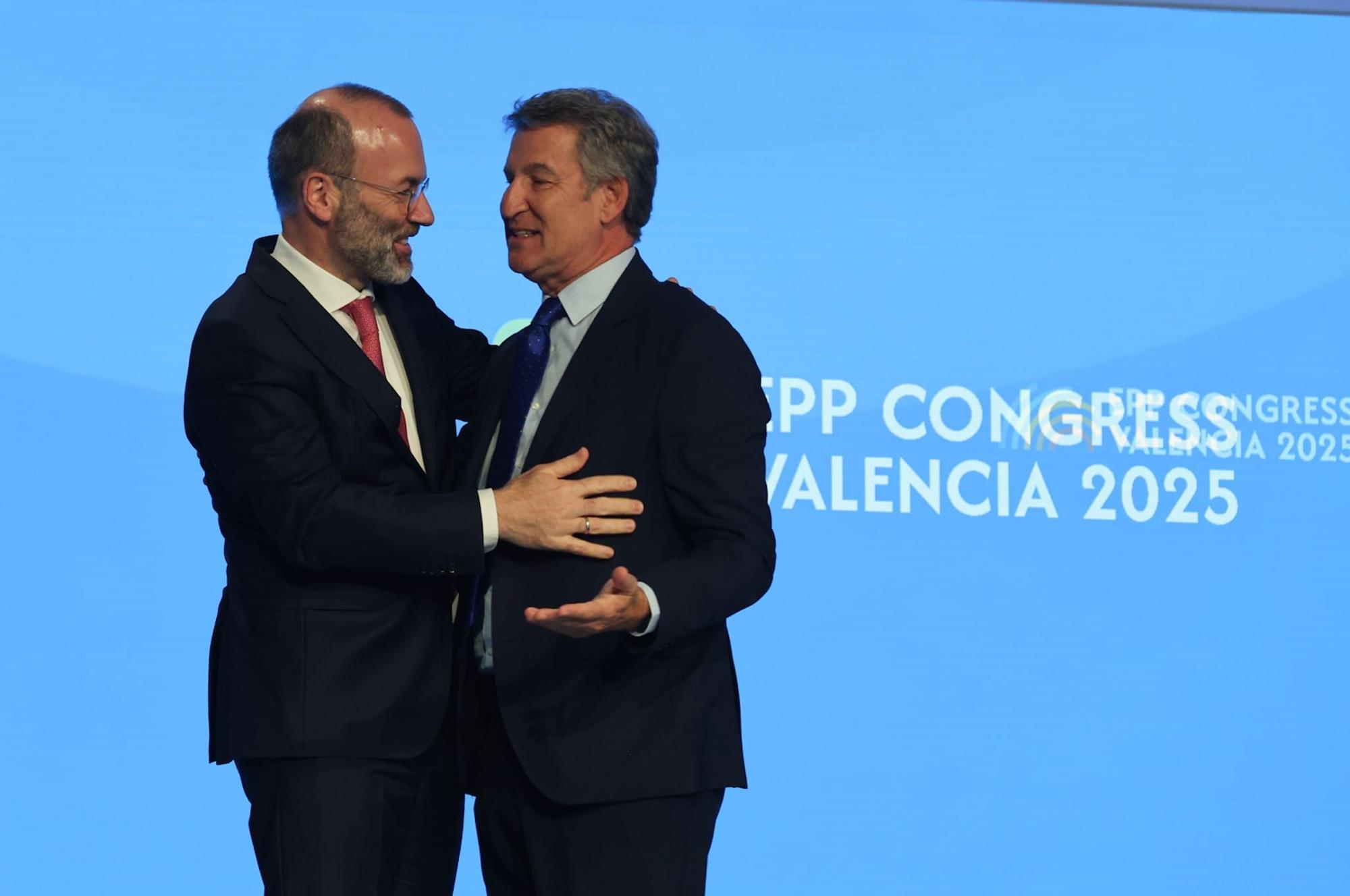 Todas las fotos de la segunda jornada del congreso del PP europeo en València