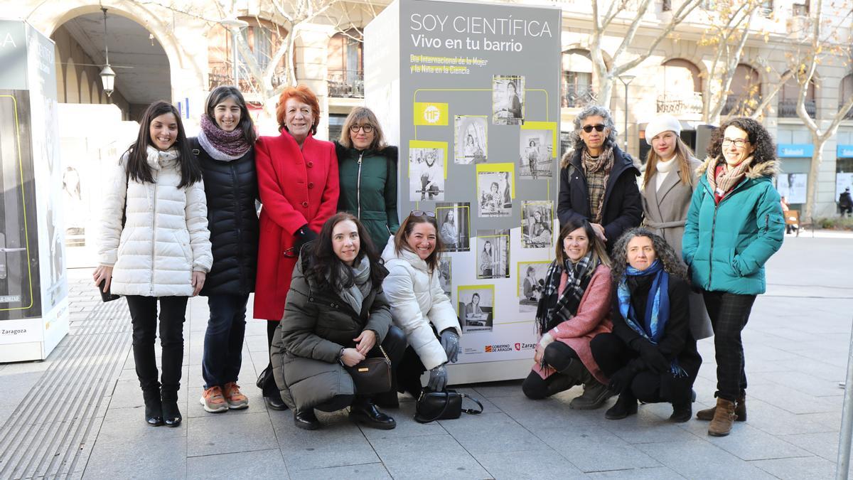 La Universidad de Zaragoza puso en marcha una campaña para visibilizar mujeres científicas en el Día de la Niña y la Mujer en la Ciencia.