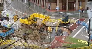 Wie es zu dem Straßeneinbruch auf den Avenidas in Palma de Mallorca kommen konnte