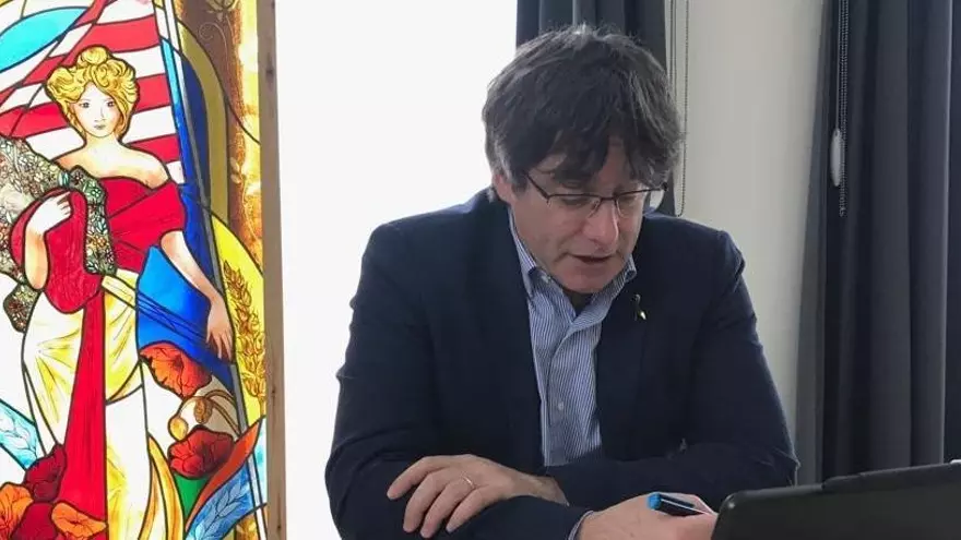 Puigdemont y Comín acceden al Parlamento Europeo como invitados de un diputado