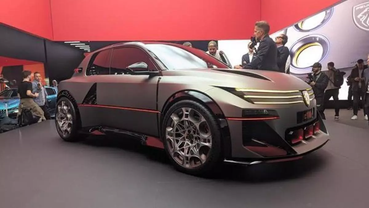 Peugeot recupera el espíritu del 205 Turbo 16 en el Salón de París