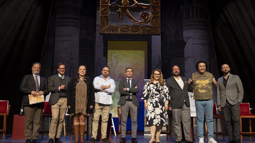 &#039;Aida&#039; regresa en pleno esplendor al Teatro Pérez Galdós después de 30 años