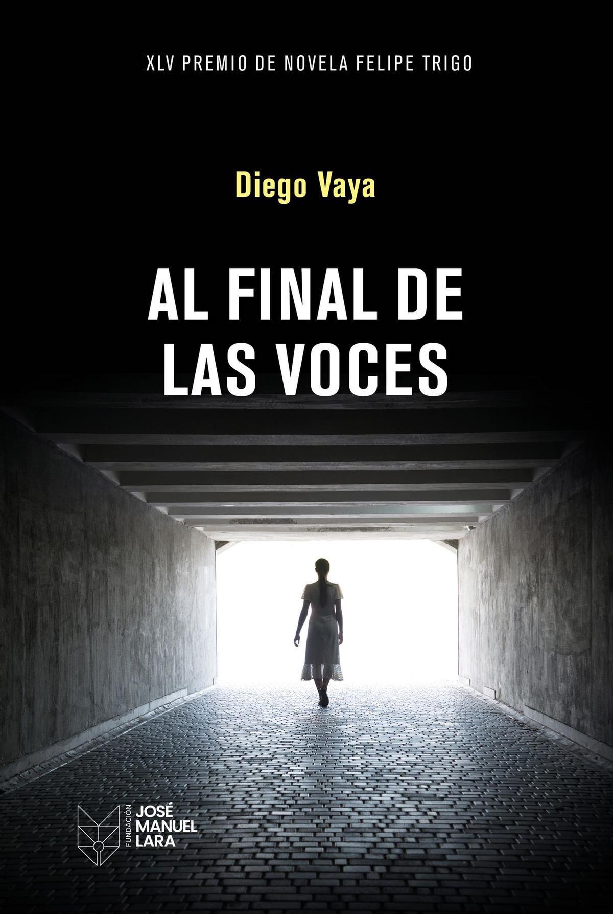 Portada de "Al final de las voces", de Diego Vaya