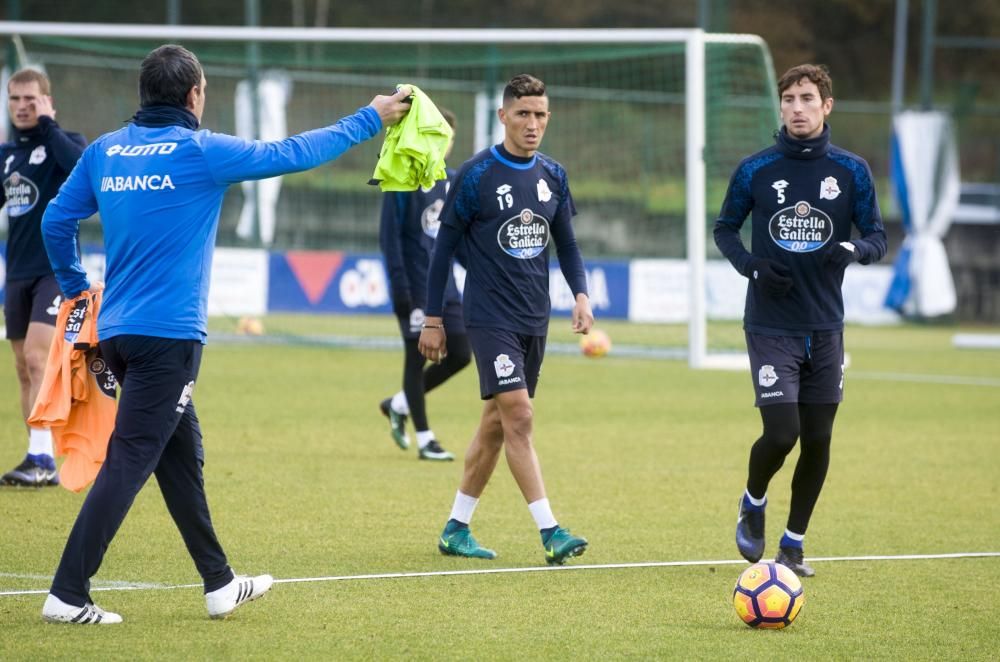 El Deportivo se prepara para recibir al Osasuna