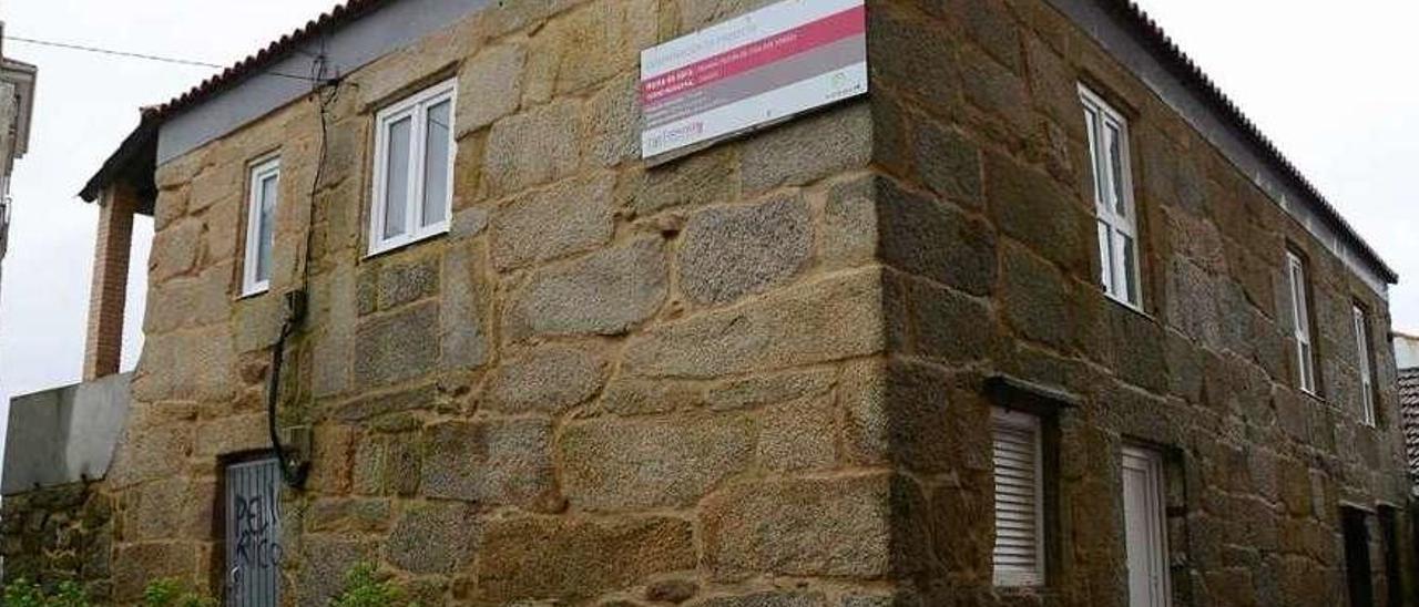 Casa dos Pobres de Cangas, en la calle Enseñanza. // Gonzalo Núñez