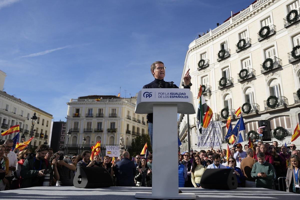 Manifestaciones en ciudades de toda España tras el acuerdo del PSOE y Junts