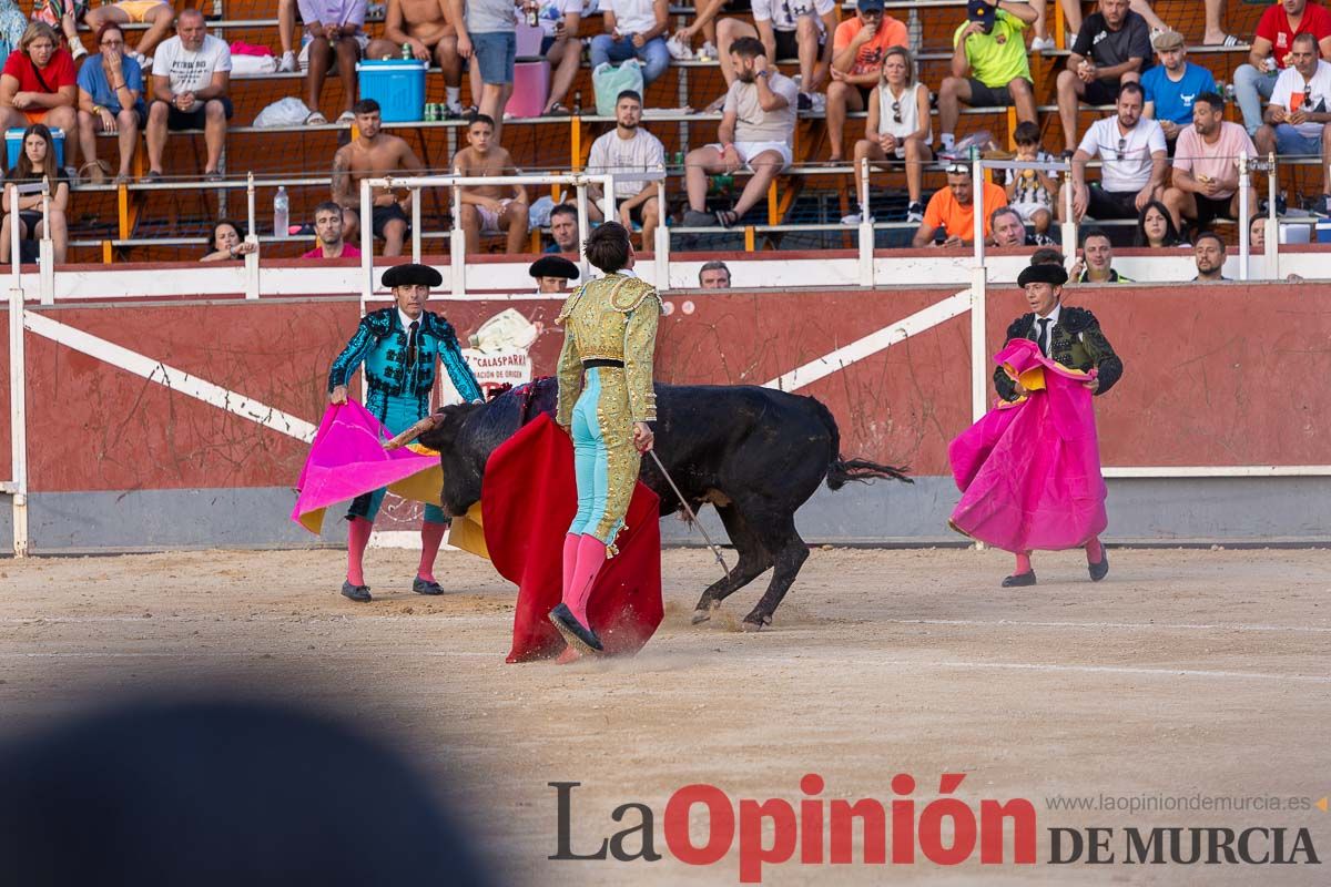 Tercera novillada Feria Taurina del Arroz en Calasparra (Gómez Valenzuela, Joao D’Alva yMiguel Serrano)