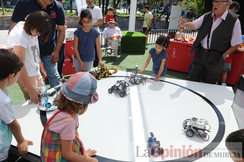 Drones y realidad virtual en la Plaza Circular de Murcia