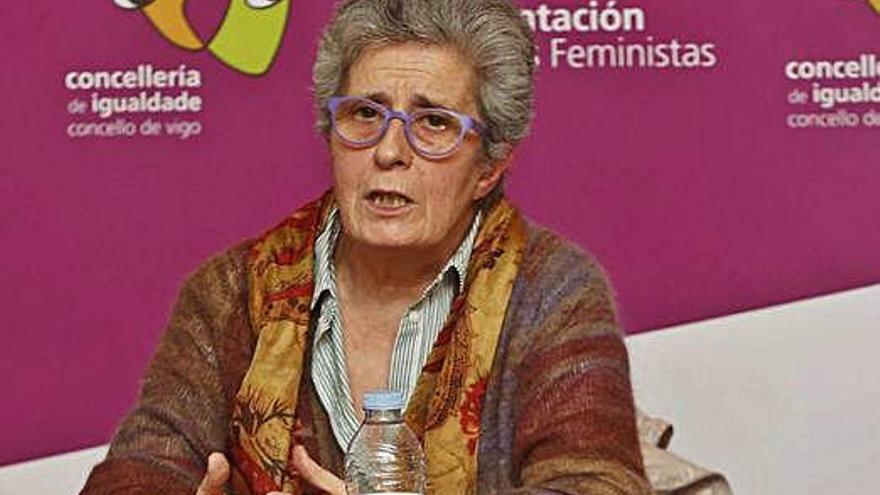 Amelia Verdejo, en la presentación de su libro &#039;Mujeres matemáticas: las grandes desconocidas&#039;.