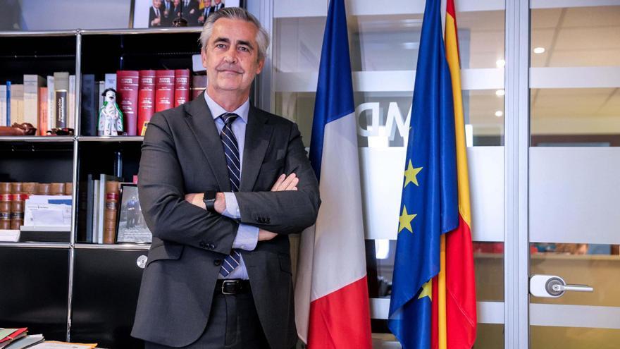 El nuevo decano del cuerpo consular de Balears, Michel Magnier.