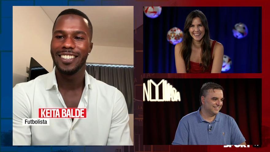 Keita Balde:  "Si hoy estuviera en la Masia, no me hubiera ido del Barça"