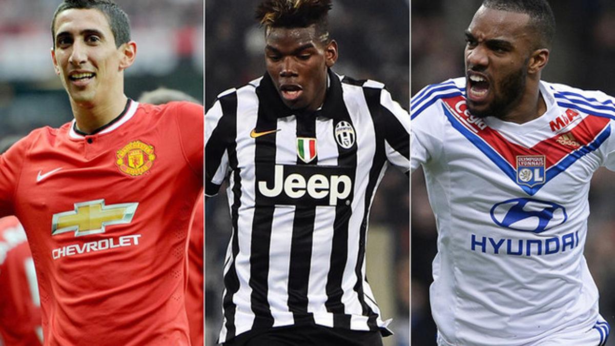 Di María, Pogba y Lacazzette son los objetivos del PSG