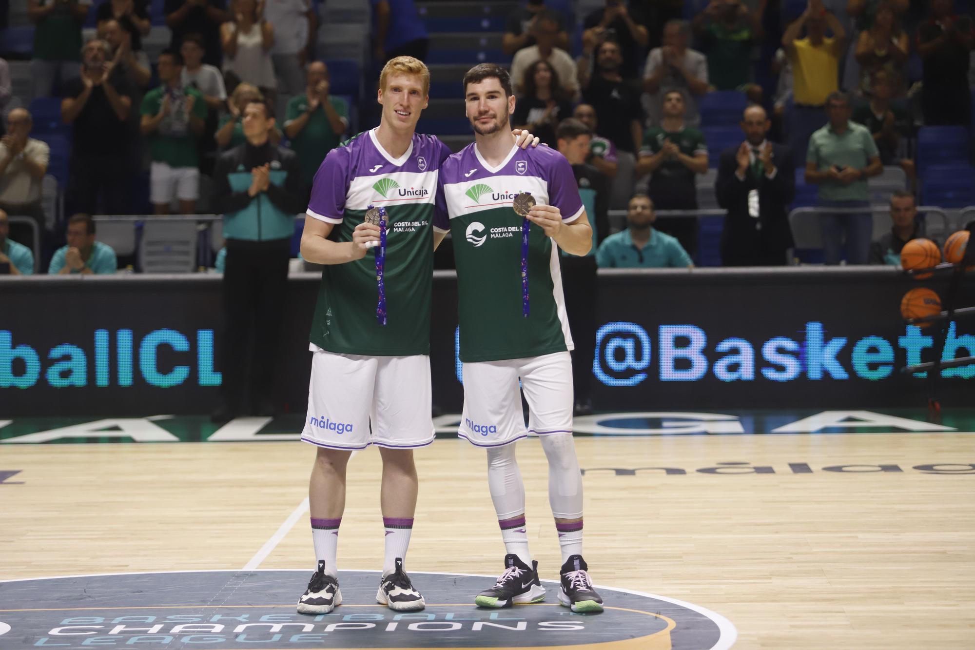 Unicaja - Den Bosch, semifinal de la fase previa de la BCL, en imágenes