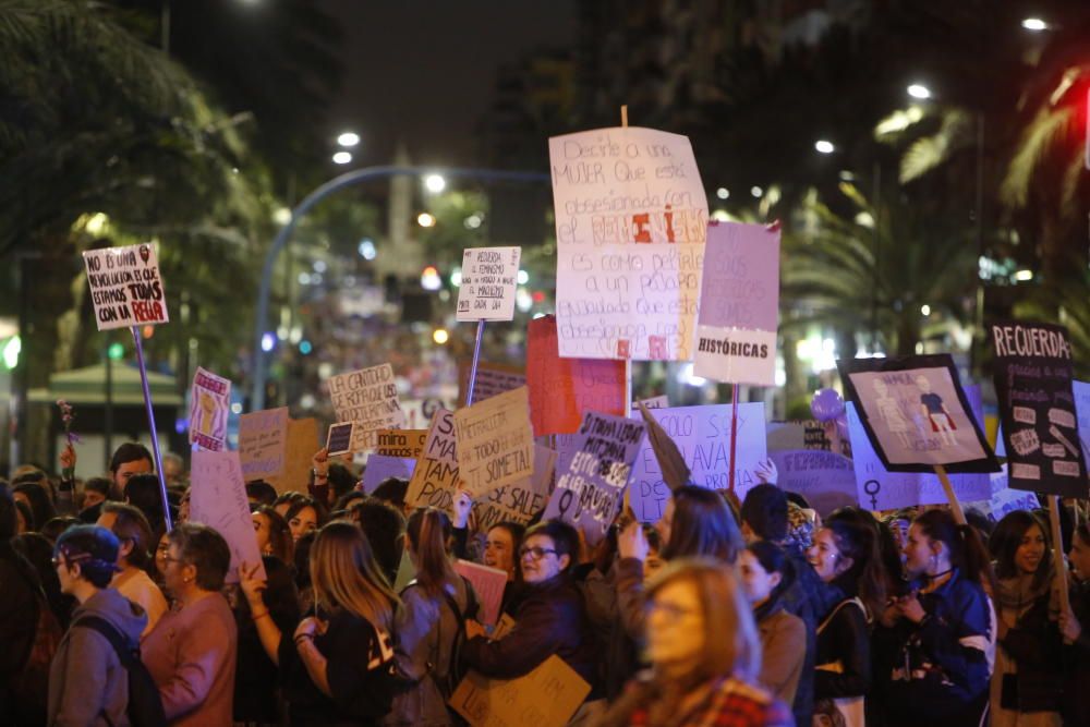 Manifestación del 8M en Alicante