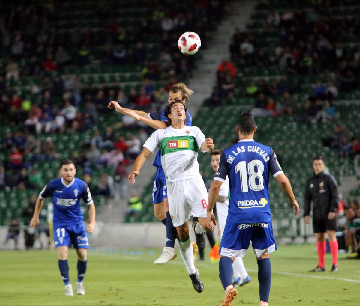 Goleada del Córdoba CF al Elche CF