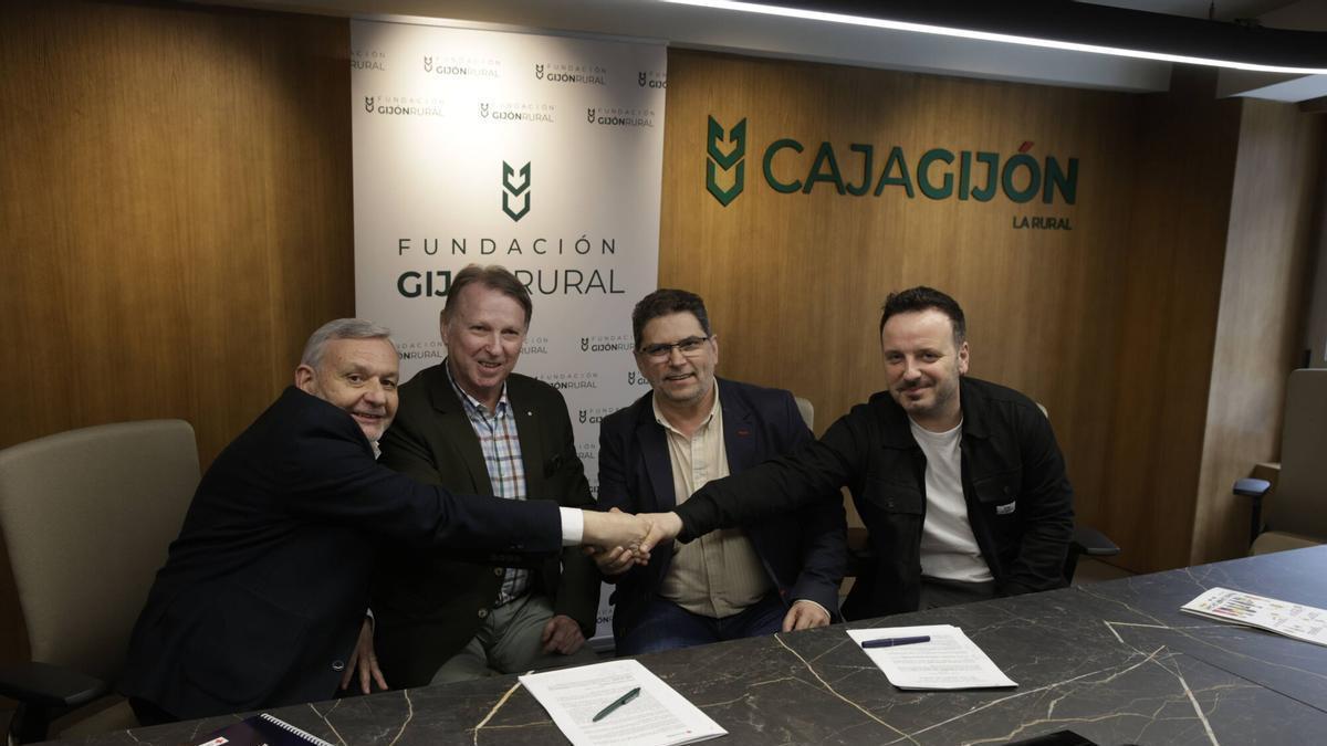 VÍDEO: Cruz Roja y Fundación Gijón Rural firman un convenio en favor de las familias en situación de vulnerabilidad social