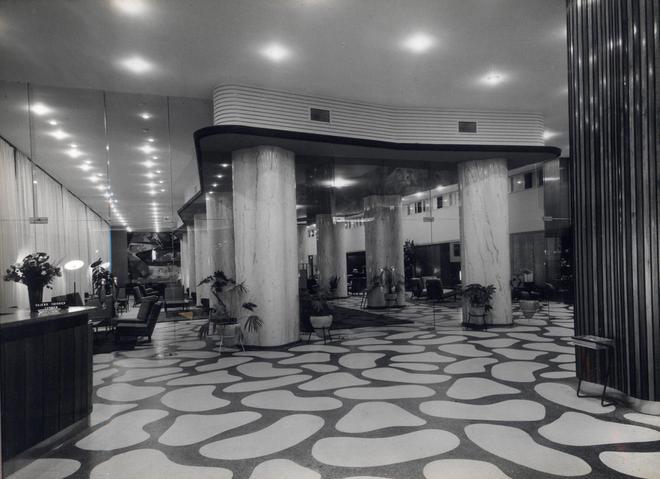 El antiguo lobby