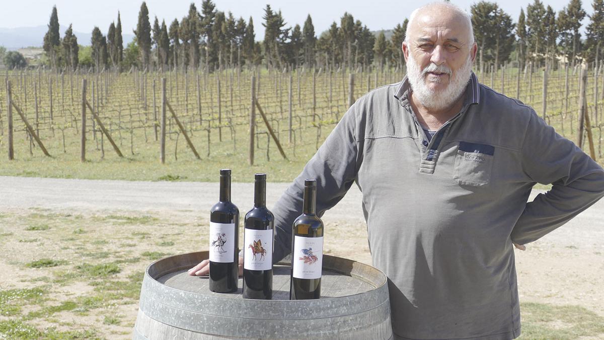 Vi d’Auba el celler d’en Miquel Binimelis a Felanitx ha estrenat noves etiquetes per als seus vins.