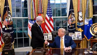 Netanyahu tras su reunión con Trump: "Estamos decididos a lograr todos nuestros objetivos"