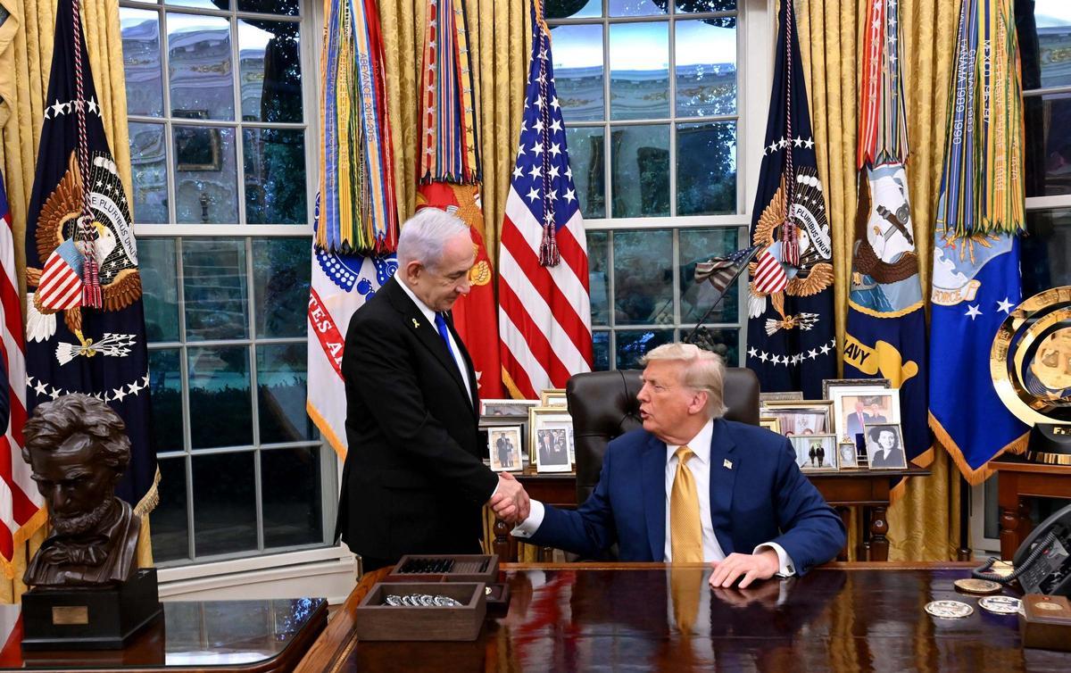 Netanyahu tras su reunión con Trump: "Estamos decididos a lograr todos nuestros objetivos"