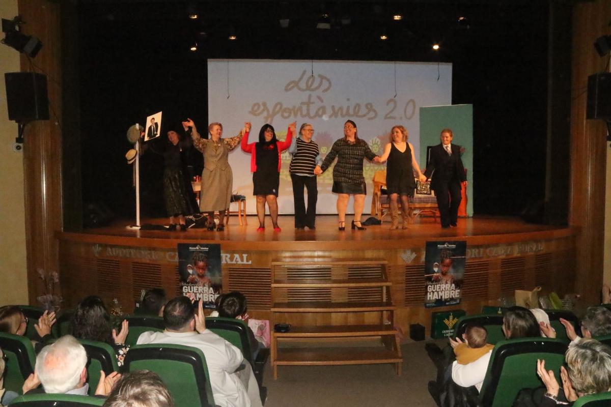 El Auditorio se llenó los dos días de las representaciones.