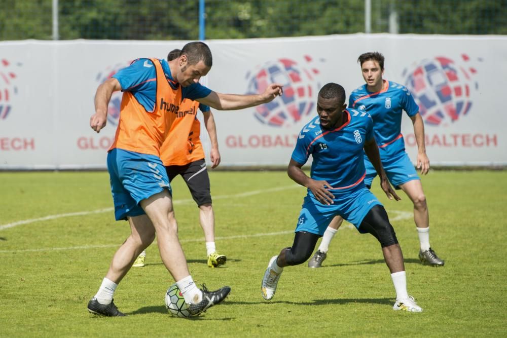 Entrenamiento del Real Oviedo