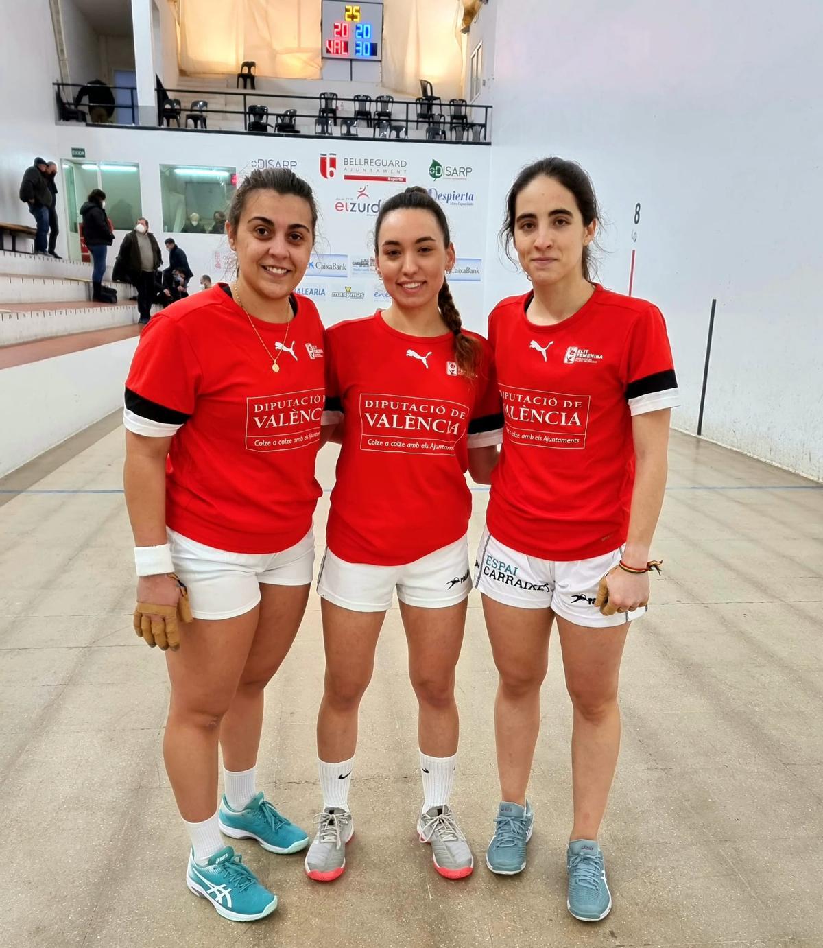 Myriam, Marina i Victoria s'imposaren a Bellreguard