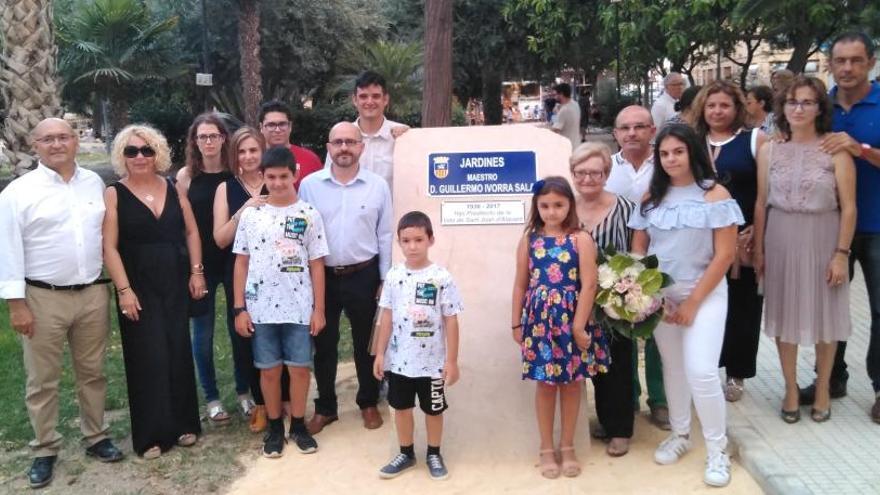 Sant Joan rinde homenaje al maestro Guillermo Ivorra Sala