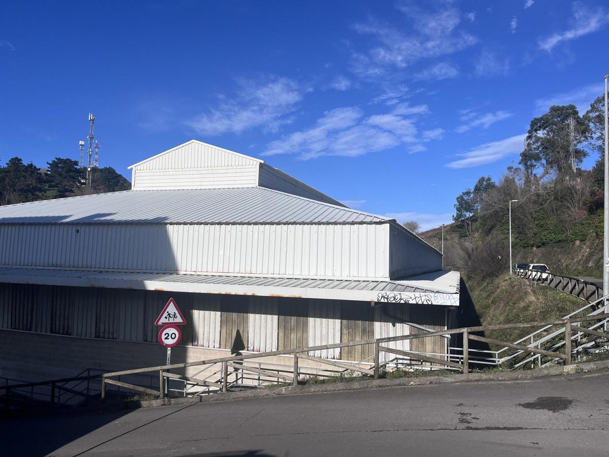 Polideportivo de La Atalaya, en Ribadesella.