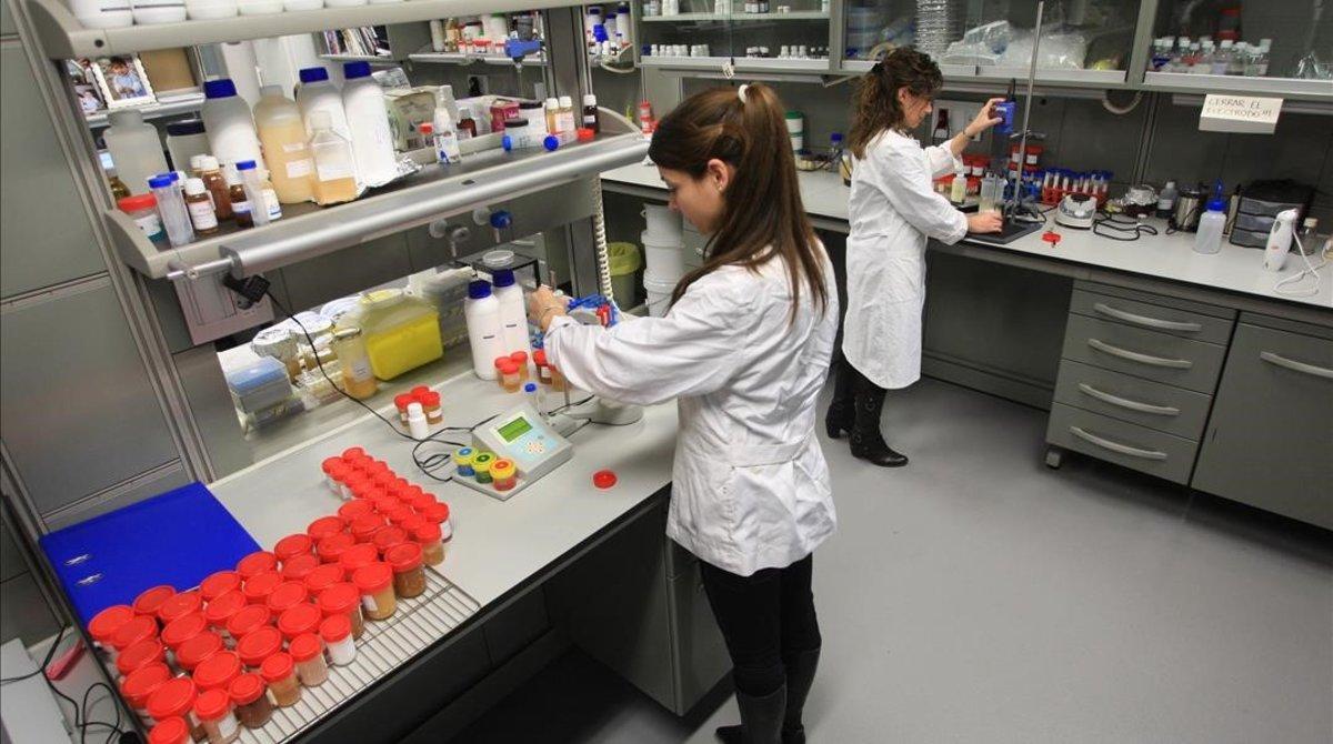 Un laboratorio del Parc Científic de Barcelona.