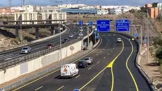 El viaducto del Guiniguada reabre antes de tiempo: ya se puede circular en sentido norte