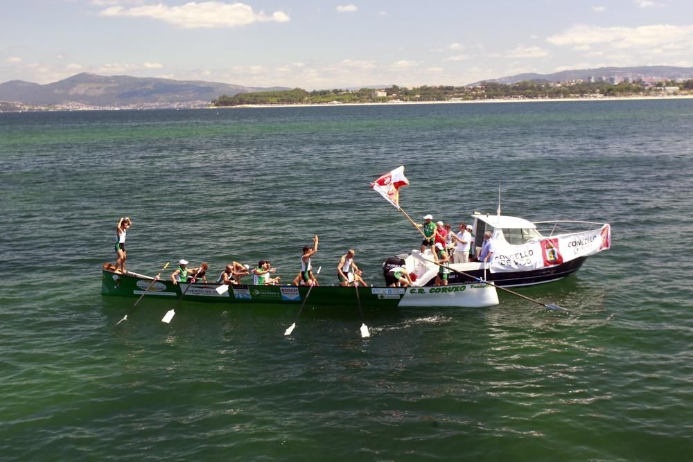 El equipo local se hace con la victoria en la Bandera Concello de Vigo. Ares y Puebla acechan el liderato de Samertolaméu en un día de locos con viento cambiante.