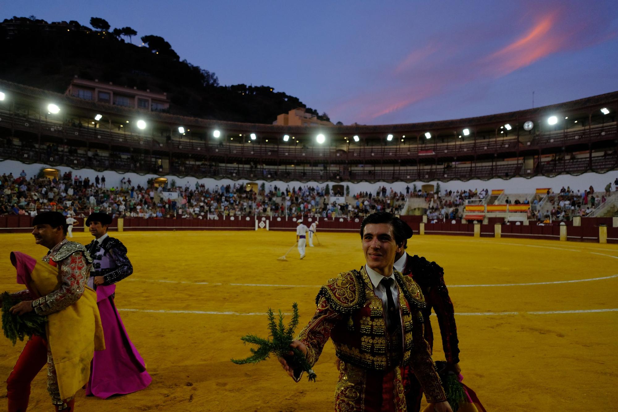 Toros en la Feria I Octava corrida de abono en la Malagueta:  2ª Semifinal de las Escuelas Taurinas