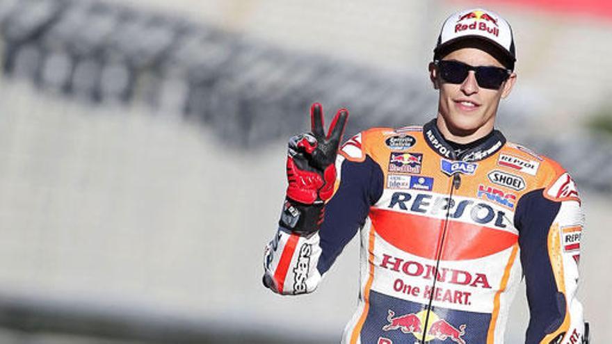 El piloto de Honda Marc Márquez