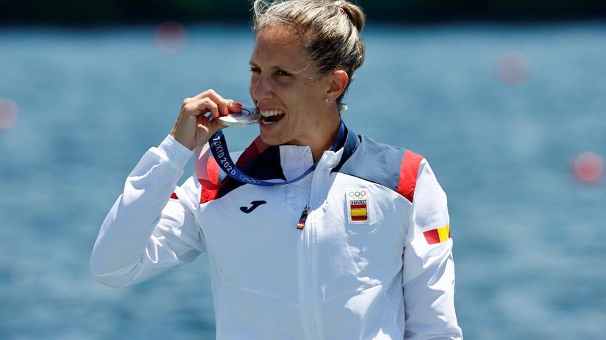 Teresa Portela alcanza la medalla de plata en el K1 200