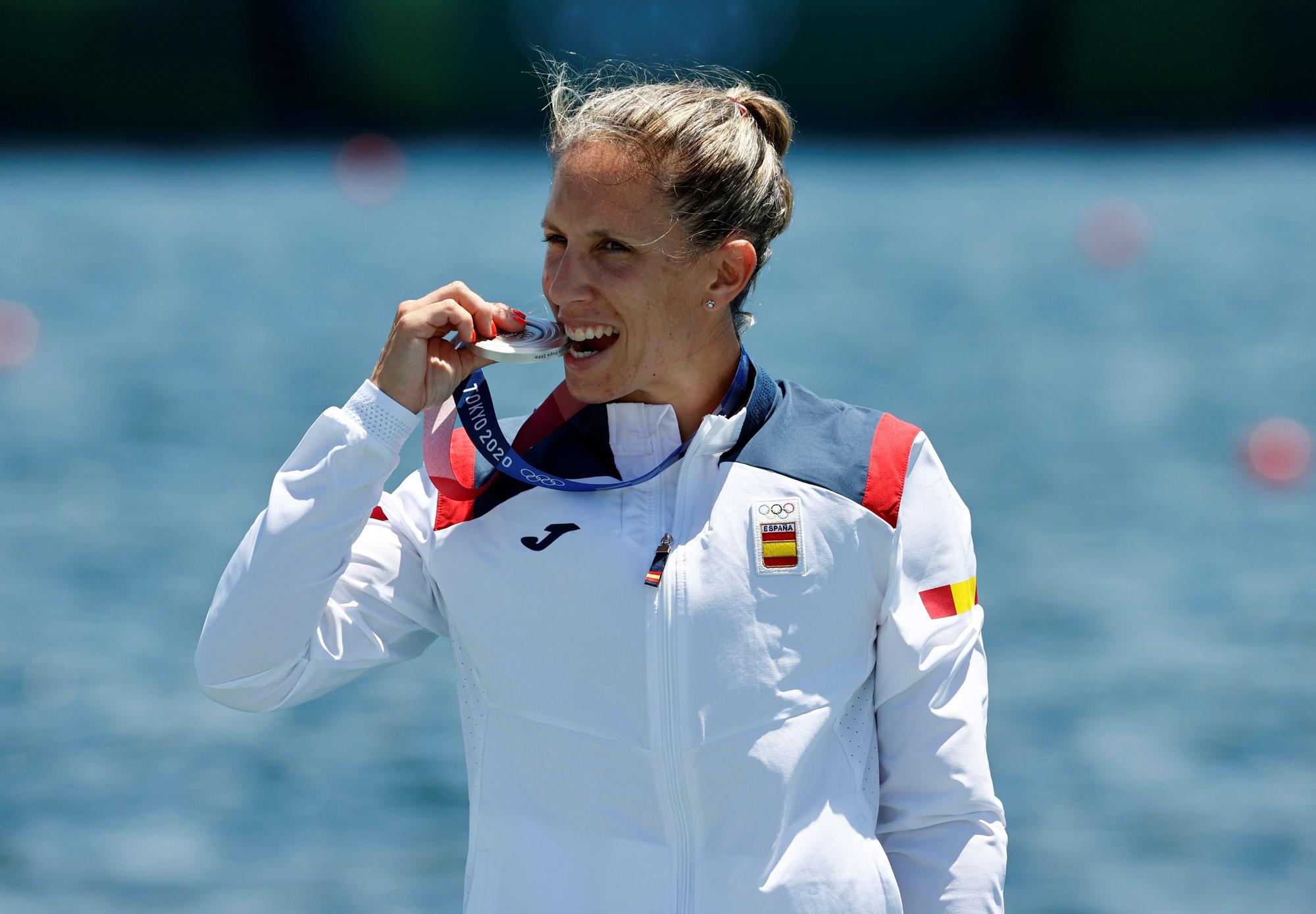 Teresa Portela alcanza la medalla de plata en el K1 200