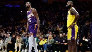 La reacción de Lebron y sus Lakers deja sin premio a un enorme Durant
