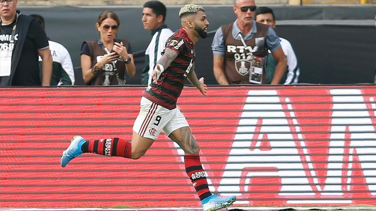 Gabigol, héroe de la final para Flamengo con dos goles