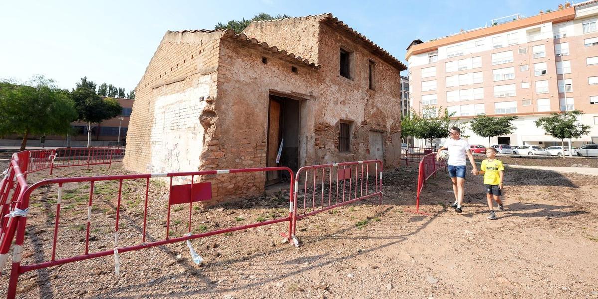 La rehabilitación de la alquería del jardín del Botànic Calduch es una de las inversiones previstas para el 2025 que se traslada al actual ejercicio del 2026.