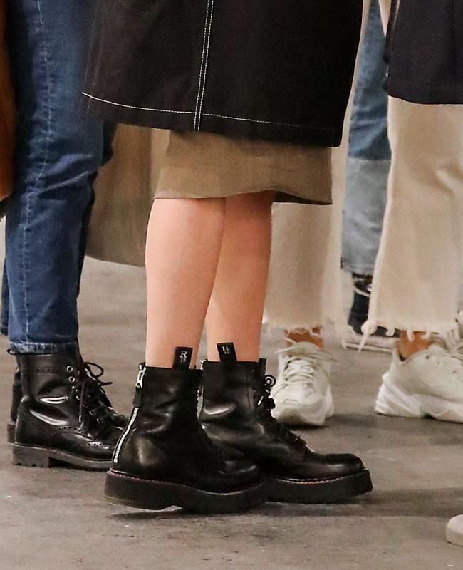 Botas de la firma R13 que ha llevado Marta Ortega