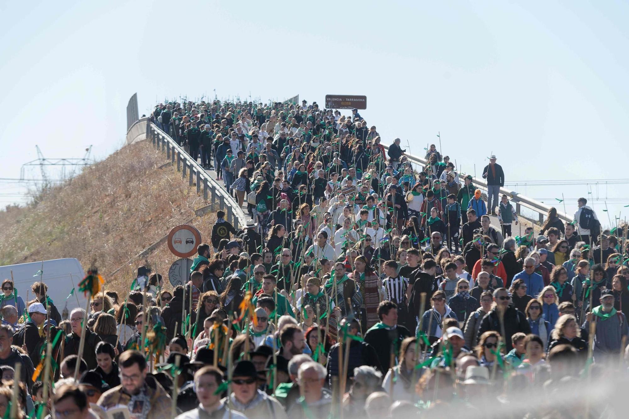 Los castellonenses rememoran sus orígenes con la Romeria