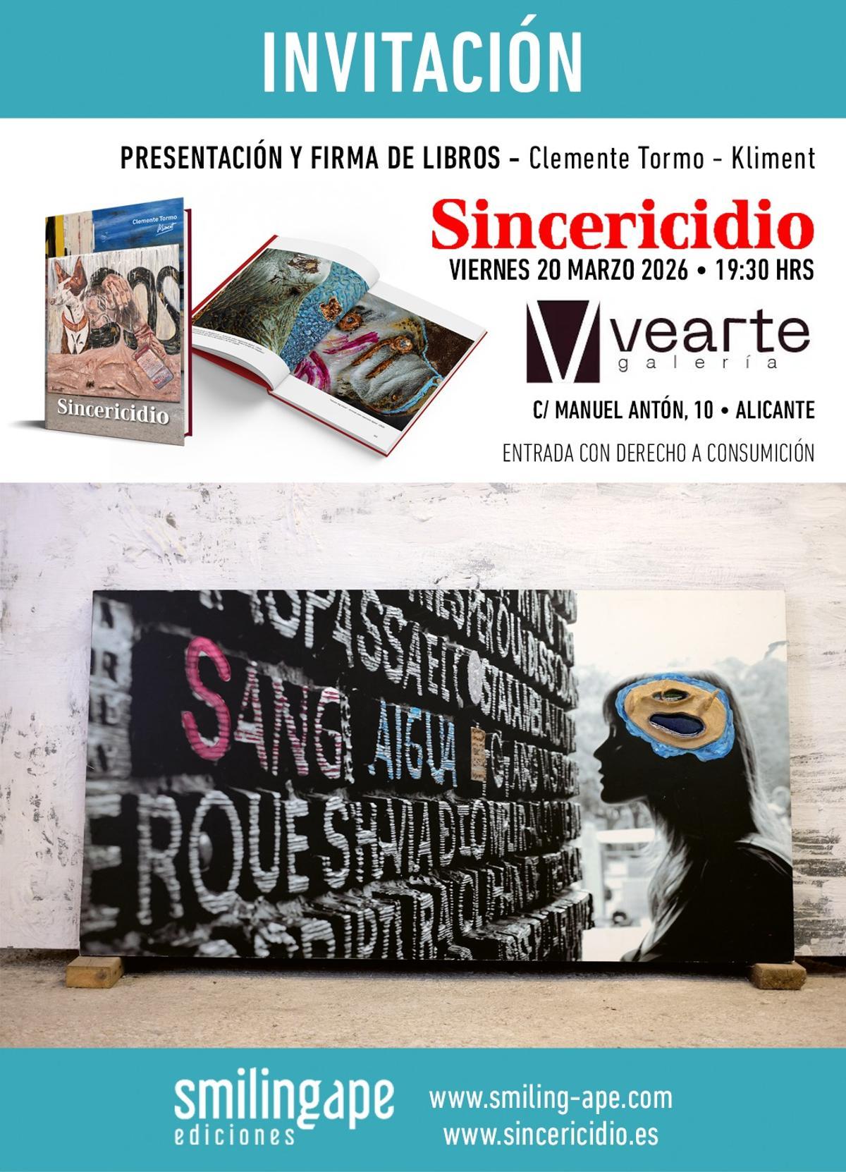 Una imagen del interior de "Sincericidio", la obra del ilicitano Kliment