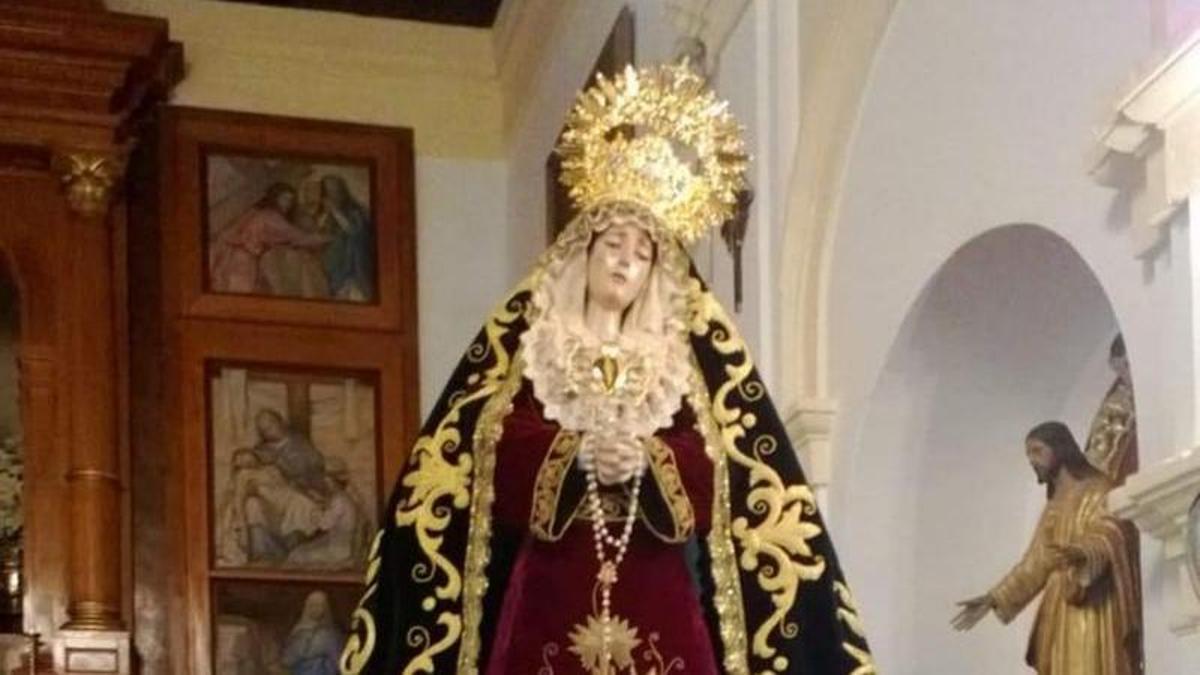 Virgen de los Dolores de Iznate.