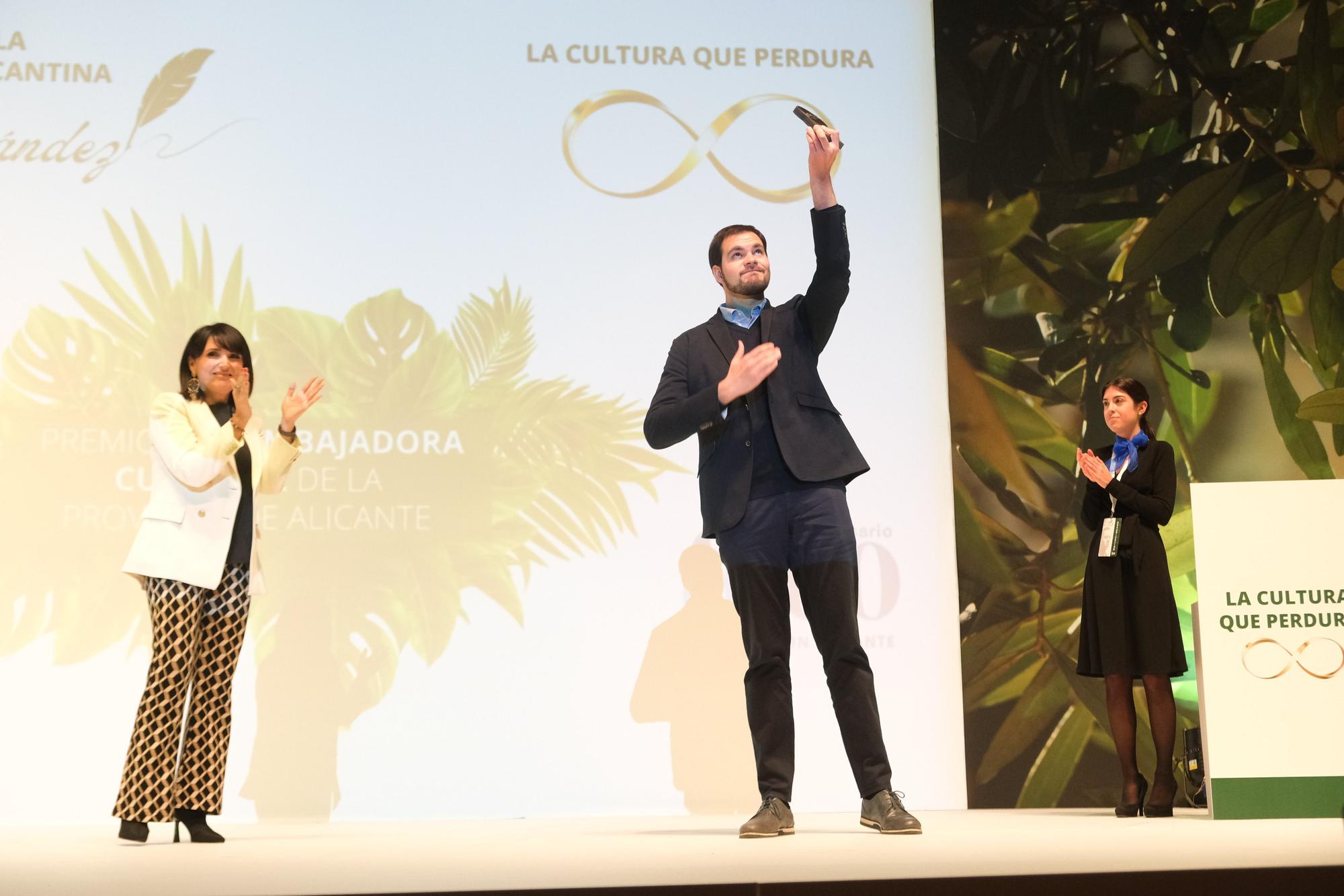 Así ha sido la Gala de entrega de los Premios Miguel Hernández a la Cultura Alicantina